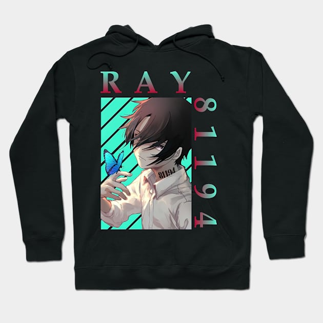 Ray The Promised Neverland Hoodie by TaivalkonAriel